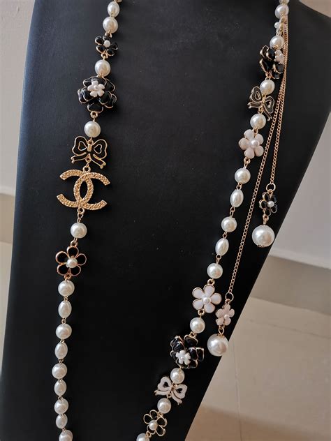 chanel inspired necklace amazon